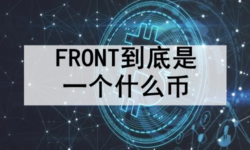 FRONTһʲô FRONTҵ